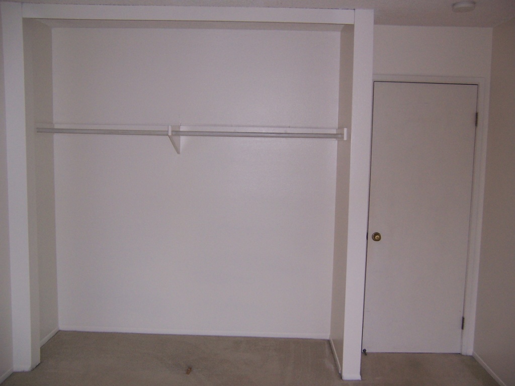 Bedroom 3 - Closet without Doors